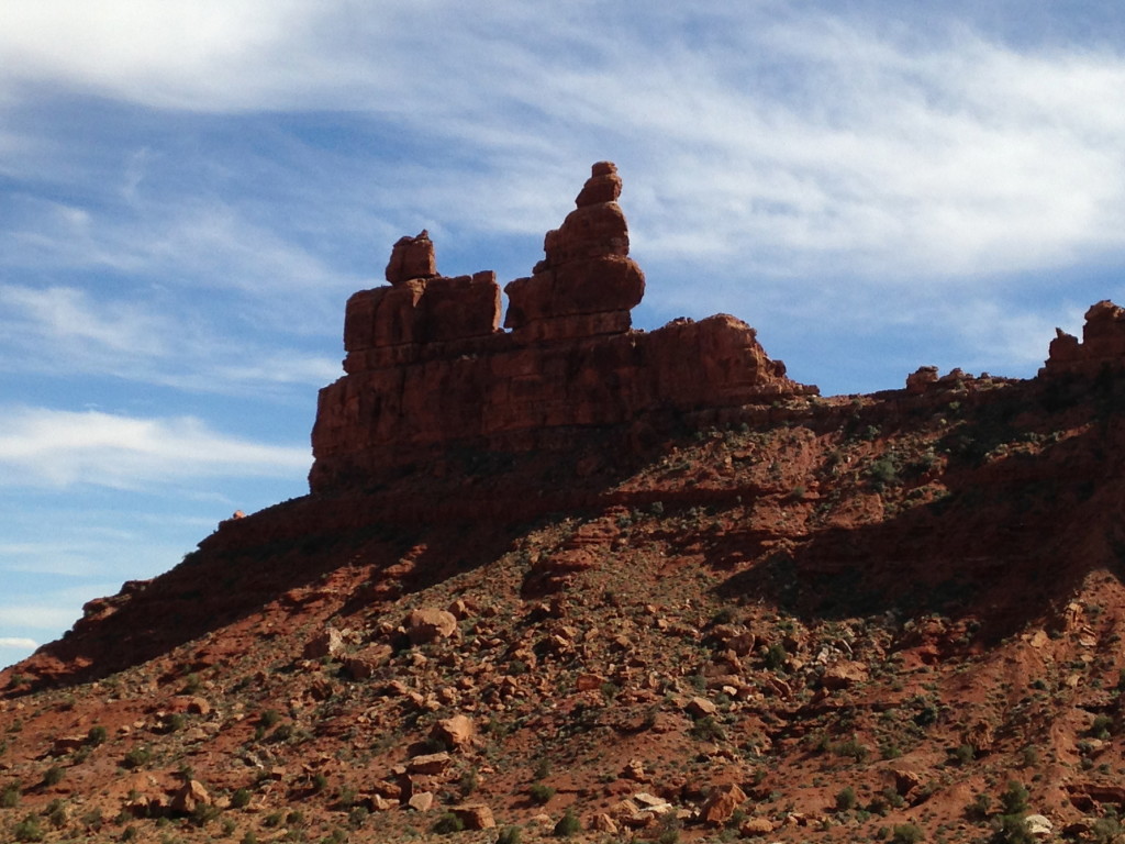 Santa and Rudolf - Valley of the Gods, UT